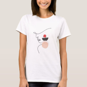 Camiseta T-Shirt Minimalista Simples