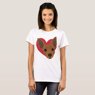 Camiseta T-shirt mínimo No4 do Pin da oxidação vermelha 