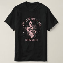 T-shirt mística dos homens da potência da serpente