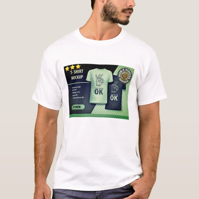 Camiseta T-Shirt MOCKUP (Frente)