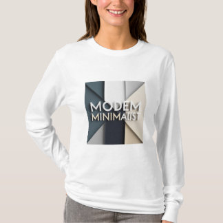 Camiseta T-shirt Modem Minimalist