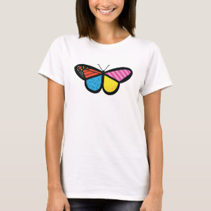 Camiseta T-Shirt Modern Butterfly