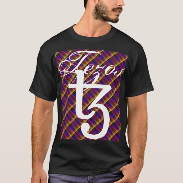 Camiseta T-Shirt MOEDA DE TEZOS CRYPTO (Frente)