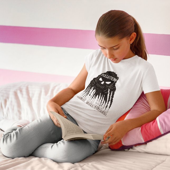 Camiseta T-Shirt Monstro da Nuvem de Poluição (Criador carregado)