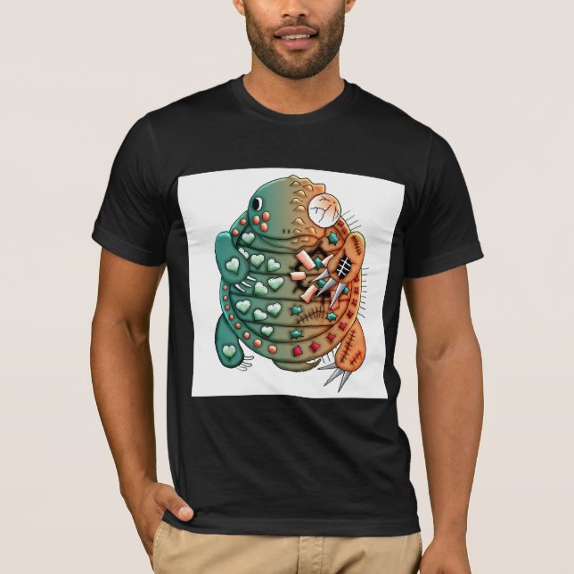 Camiseta T-Shirt Monstro da Tartaruga (Frente)