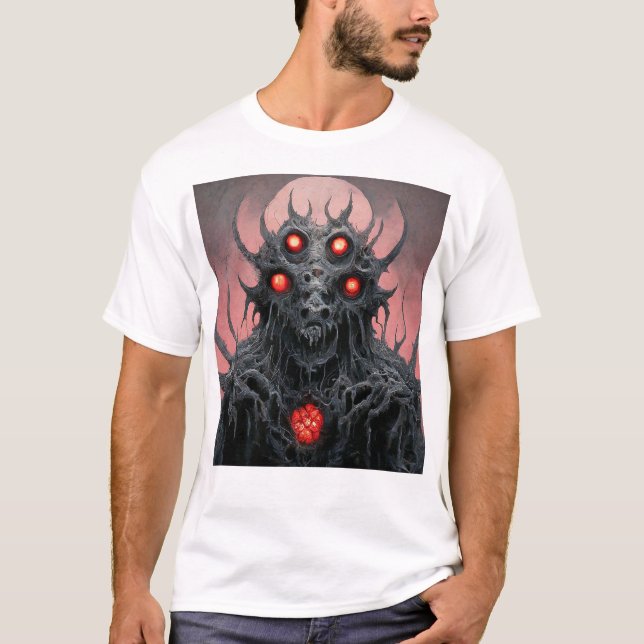 Camiseta T-Shirt Monstruus Death Metal (Frente)