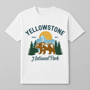 Camiseta T-Shirt Montanha do Urso Yellowstone