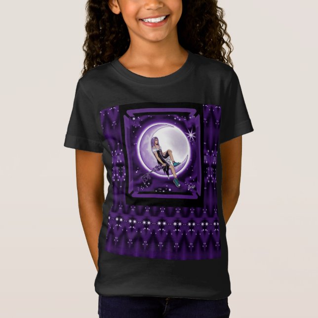 Camiseta T-Shirt Moon Roxo (Frente)