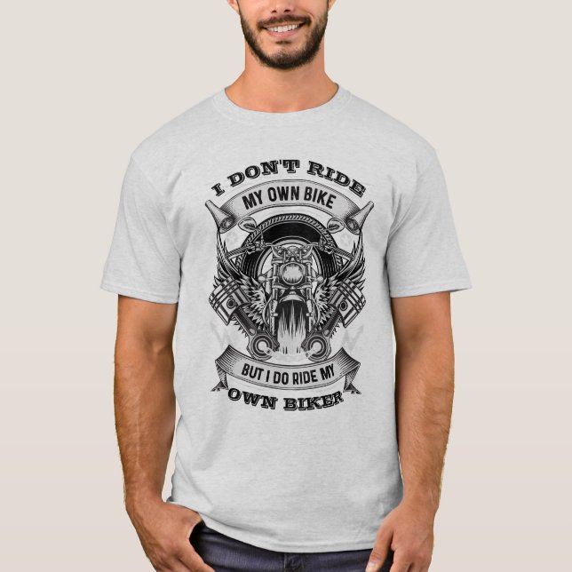 Camiseta T-shirt Motard, pour les passionnés de moto (Frente)