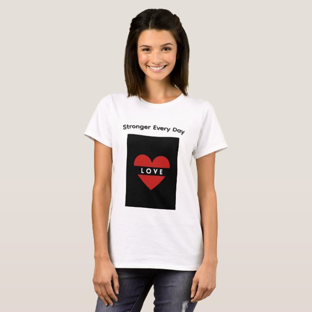 Camiseta T-Shirt Motivacional Personalizado (Frente Completa)