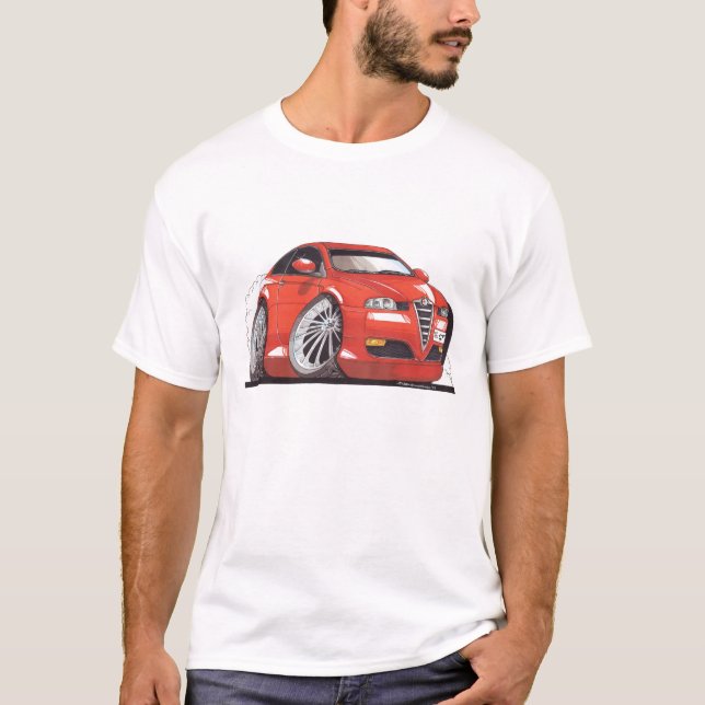 Camiseta T - shirt motivo Alfa Romeo GT único e original (Frente)