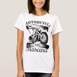 Camiseta T-shirt motorcycle and mascara