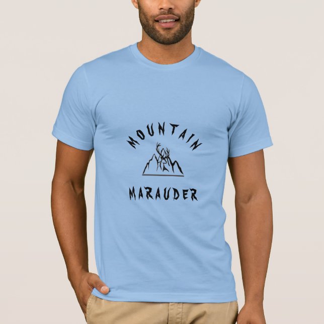 Camiseta T-shirt Mountain Marauder. (Frente)