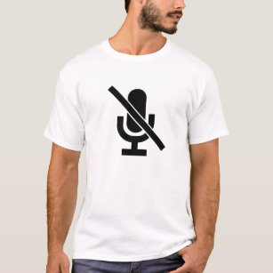 Camiseta T-shirt mudo do pictograma