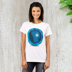 Camiseta T-Shirt Mulher Azul