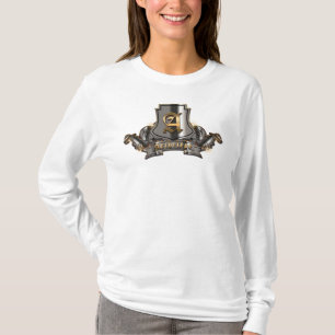 Camiseta T-Shirt (Mulheres) de folga longa, básica