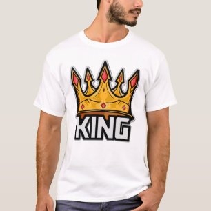 Camiseta T-Shirt na moda King Crown