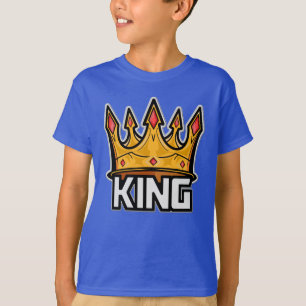 Camiseta T-Shirt na moda King Crown