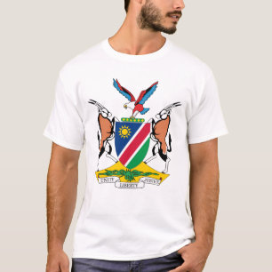 Camiseta T-shirt namibiano da brasão