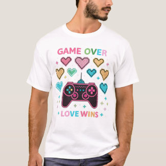 Camiseta T-Shirt Namorados de Arcade Retroativa