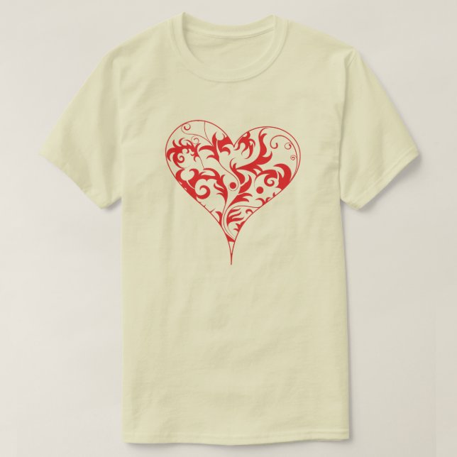 Camiseta T-Shirt Namorados Decorativo (Frente do Design)