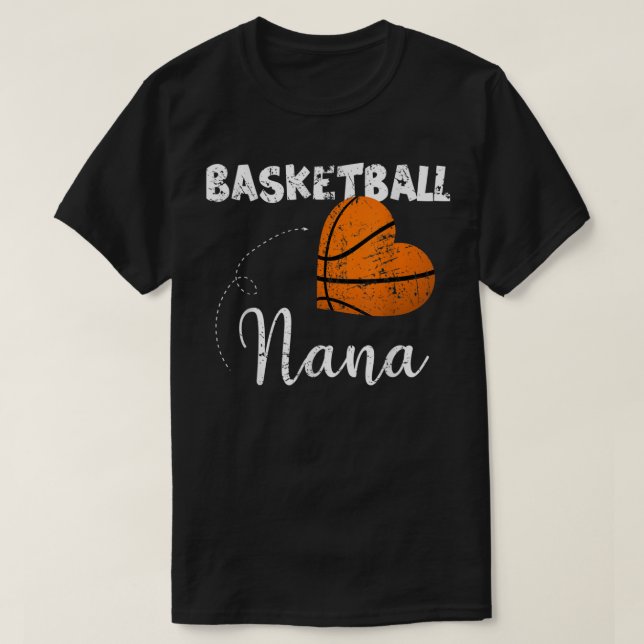 Camiseta T-Shirt Nana de Basquete de Belo Copo (Frente do Design)