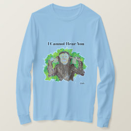 Camiseta T-Shirt : Não Consigo Ouvir-Te