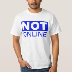 Camiseta T-shirt nao em linha