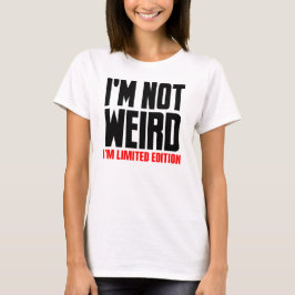 Camiseta T-Shirt não estranho