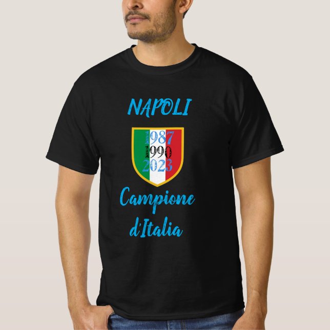 Camiseta T-Shirt Napoli Scudetto 2023 (Frente)