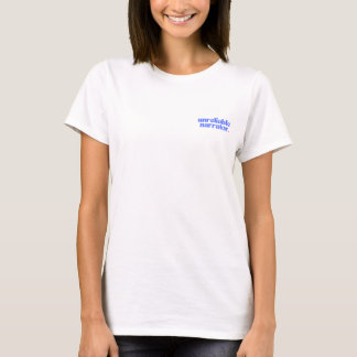 Camiseta T-Shirt Narrador não confiável