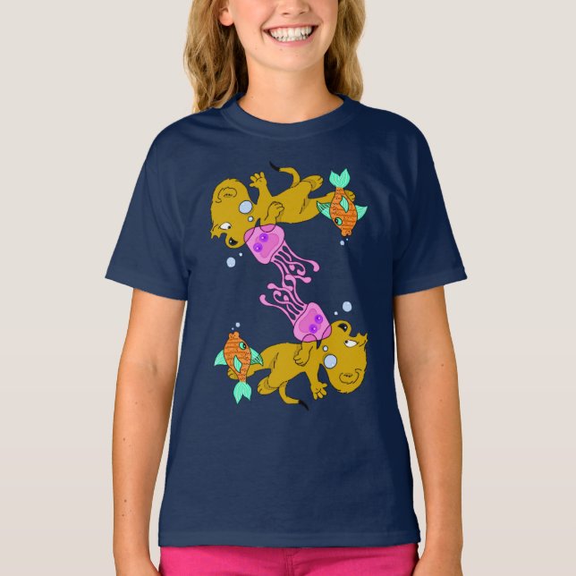 Camiseta T-Shirt Natação de Ferald (Frente)