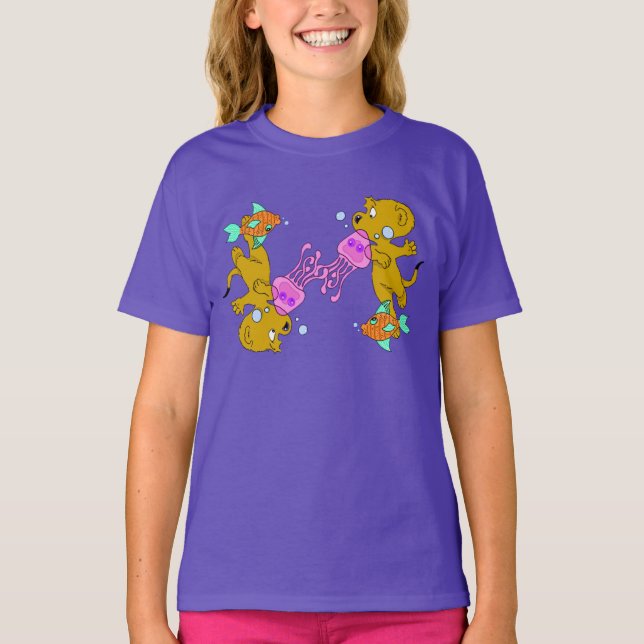 Camiseta T-Shirt Natação de Ferald (Frente)
