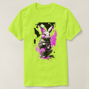 Camiseta T-Shirt Natal preto e rosado