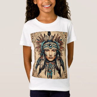 Camiseta t-shirt Nativa Americana