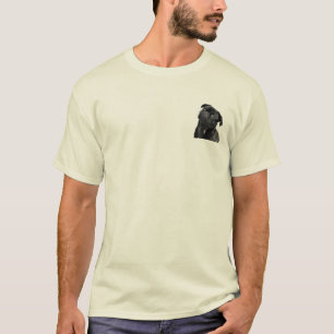 Camiseta T-shirt natural básico dos homens pretos bonitos