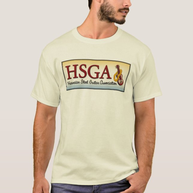 Camiseta T-shirt natural de HSGA (Frente)