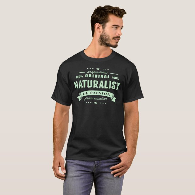 Camiseta T-Shirt Naturalista (Frente Completa)