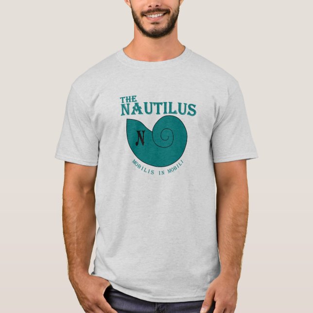Camiseta t-shirt Nautilus/Capitão Nemo (Frente)