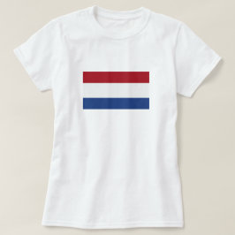 Camiseta T-Shirt Nederland, de uso feminino