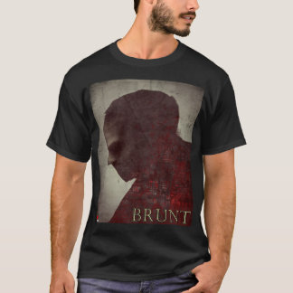 Camiseta t-shirt negra clássica do Brunt