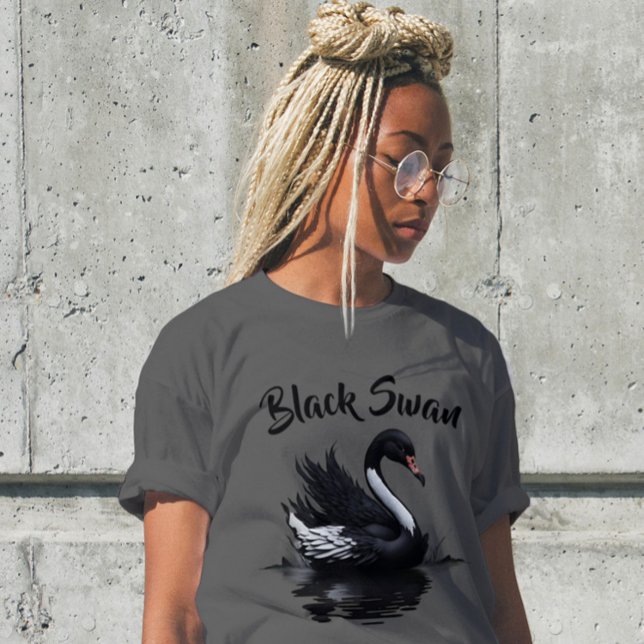 Camiseta T-Shirt Negra Negra Negra Negra Negra (Black Swan - Tom Yorke T-Shirt)