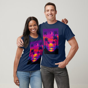 Camiseta T-Shirt Neon Sunset