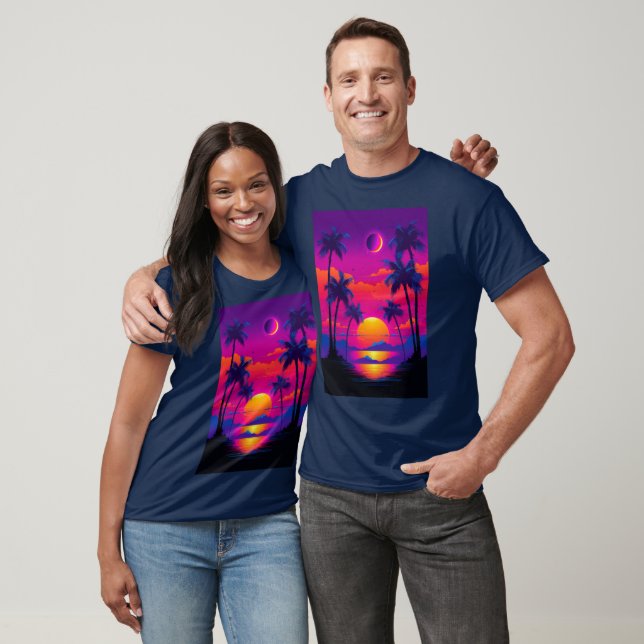 Camiseta T-Shirt Neon Sunset (Unissex)
