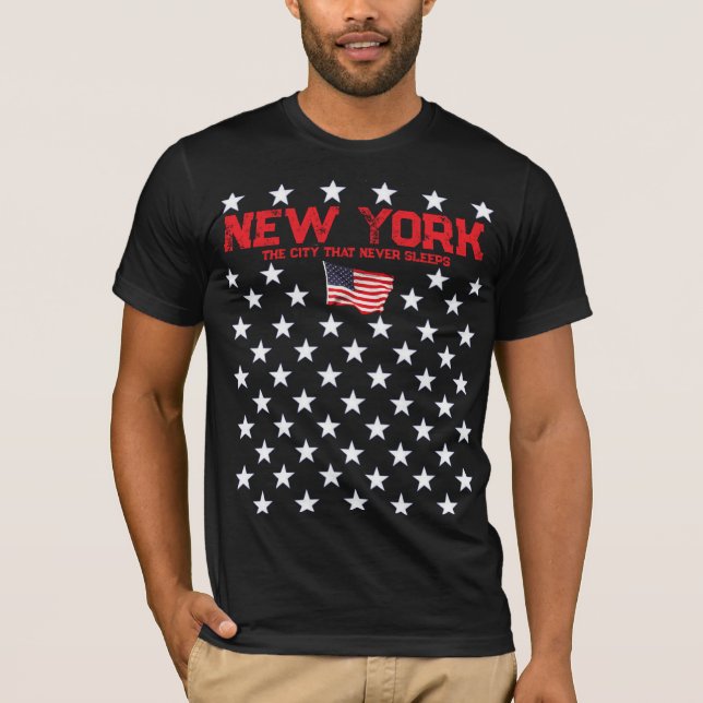 Camiseta T-Shirt New York USA (Frente)