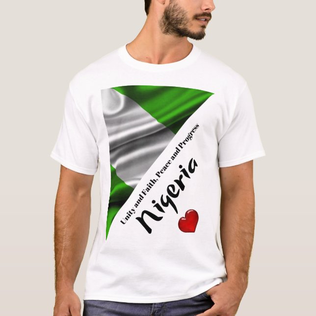 Camiseta T-shirt _ Nigeria (Frente)