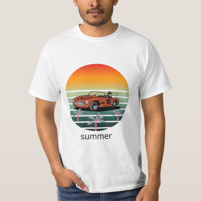 Camiseta t-shirt no verão (Frente)