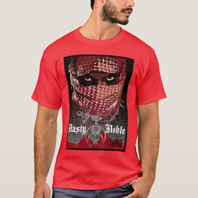 Camiseta T-shirt nobre desagradável exclusivo (Frente)