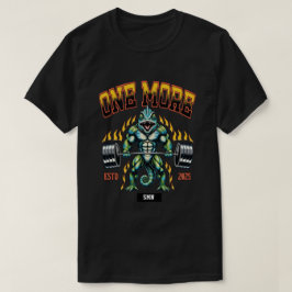 Camiseta T-shirt noir Cameleon