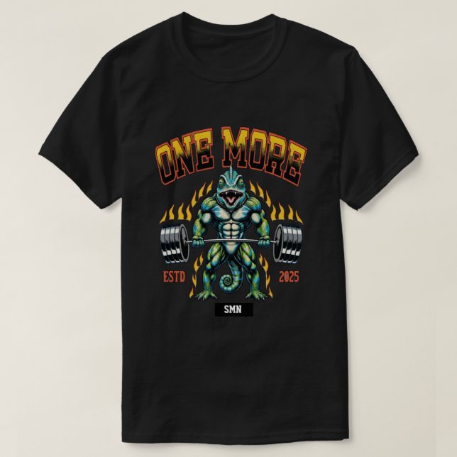 Camiseta T-shirt noir Cameleon (Frente do Design)